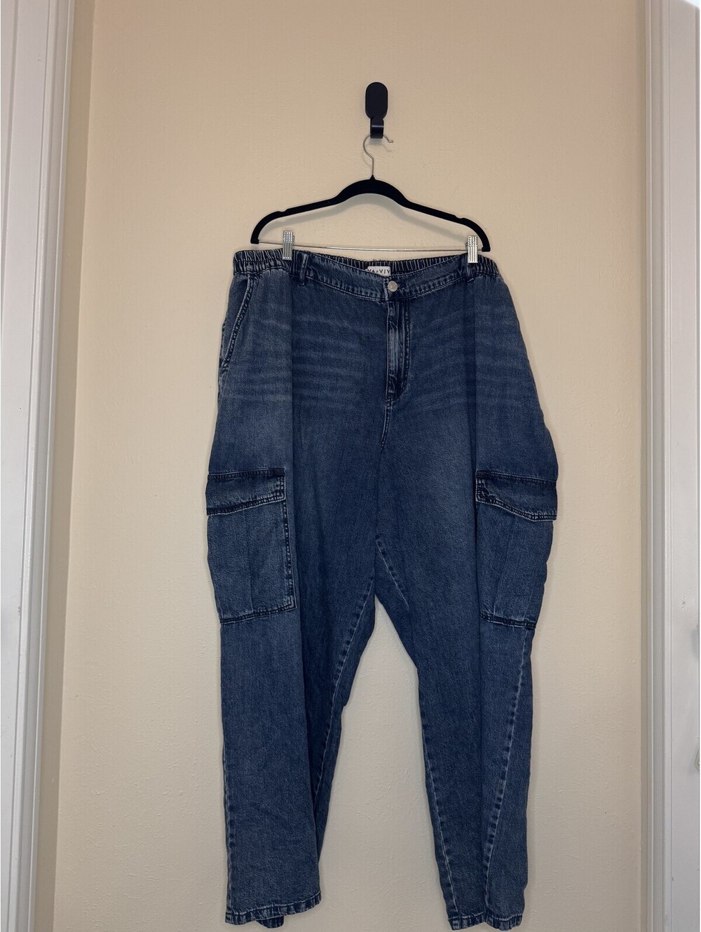 Ava And Viv Jeans Plus Blue Size 26